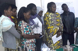 Workshop in Rwanda